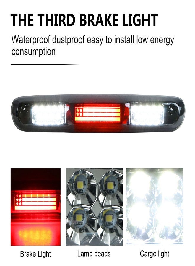 Tresound LED Third 3rd Brake Light for 2007-2013 Chevy Silverado GMC Sierra 1500 2500 3500 HD Classic, Rear Cargo Lamp High Mount Stop light - Image 3
